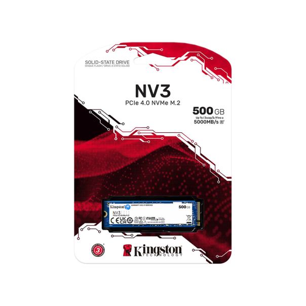 KINGSTON SSD Hard disk 500GB M.2 2280 NVMe SNV3S/500G series NV3 - HDD04142
