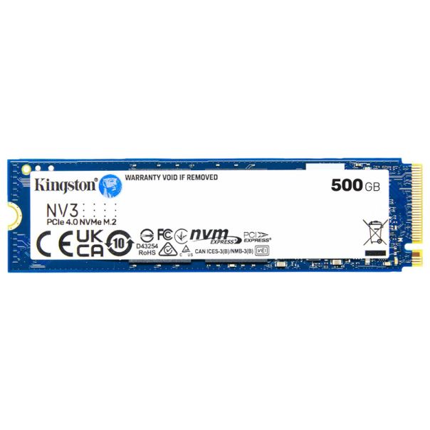 KINGSTON SSD Hard disk 500GB M.2 2280 NVMe SNV3S/500G series NV3 - HDD04142