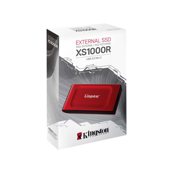 KINGSTON Eksterni SSD 1TB portable SXS1000R/1000G crveni - HDD04143