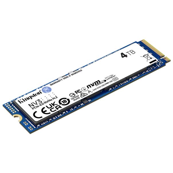 KINGSTON 4TB M.2 NVMe SNV3S/4000G series NV3 SSD - HDD04169