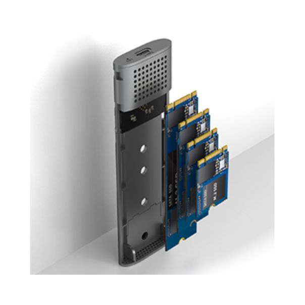 MAIWO Externo Kućište USB3.2 tip-C za M.2 PCIe NVMe/SATA SSD diskove K1691 - HDD04249