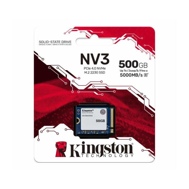 KINGSTON 500GB M.2 NVMe SNV3SM3/500G series NV3 SSD - HDD04318