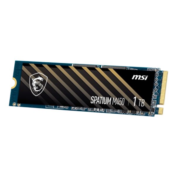 MSI SPATIUM M450 PCIe 4.0 NVMe M.2 1TB V1 SSD - HDD04355
