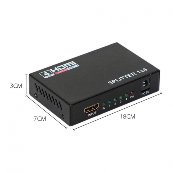 HDMI Spliter 4 porta JWD-H14 - 77959-1