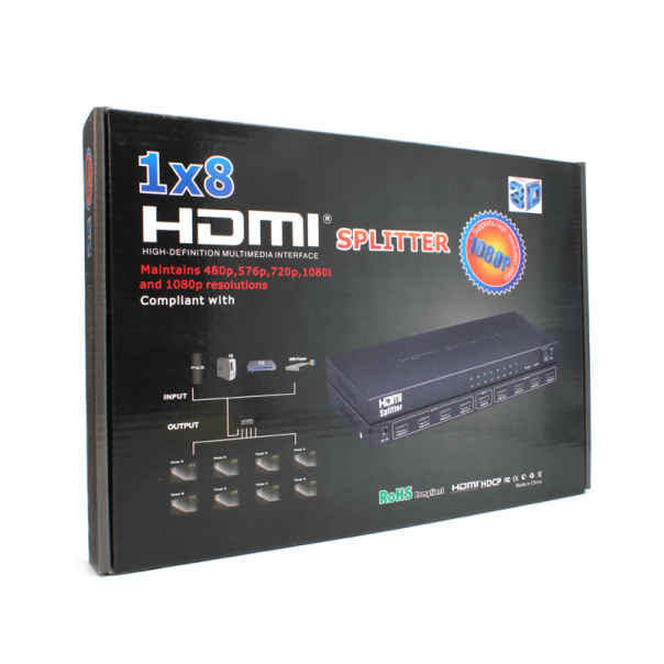 HDMI Spliter 8 porta JWD-H15 - 77960
