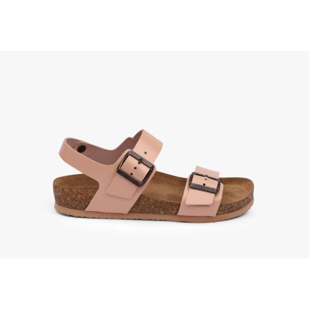 LEON Ženska sandala Helga-puder lak - 4303-PU