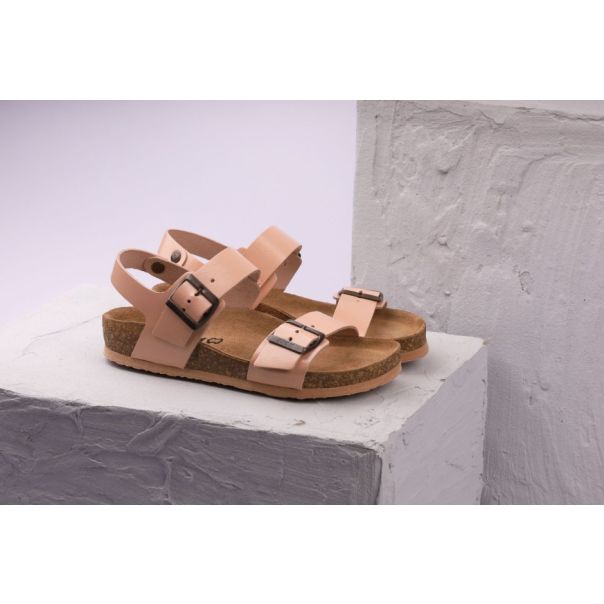LEON Ženska sandala Helga-puder lak - 4303-PU