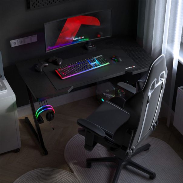 Huzaro Hero 2.5 Crni Gaming sto - 1252-1-1-1