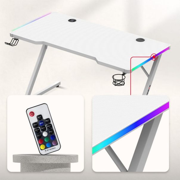 Huzaro Hero 2.5 RGB Beli Gaming sto - 1756