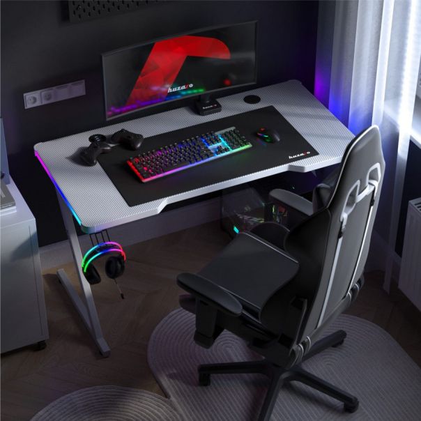 Huzaro Hero 2.5 RGB Beli Gaming sto - 1756