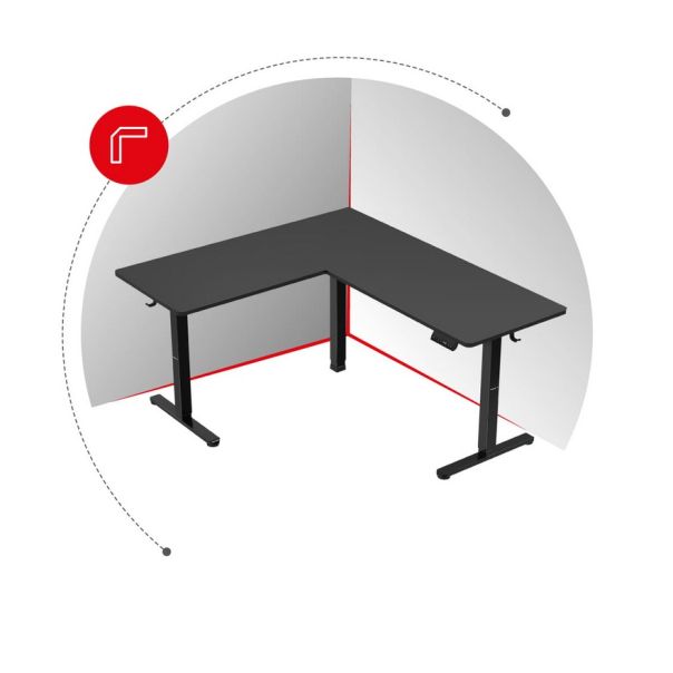 Huzaro Hero 9.5 Ugaoni Električni Gaming sto - 1762-1