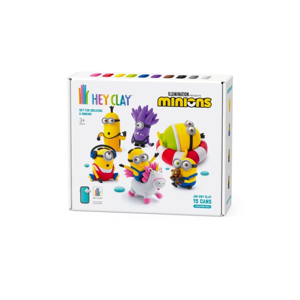 HEY CLAY Glina Minions - 15 cans - 26057-1