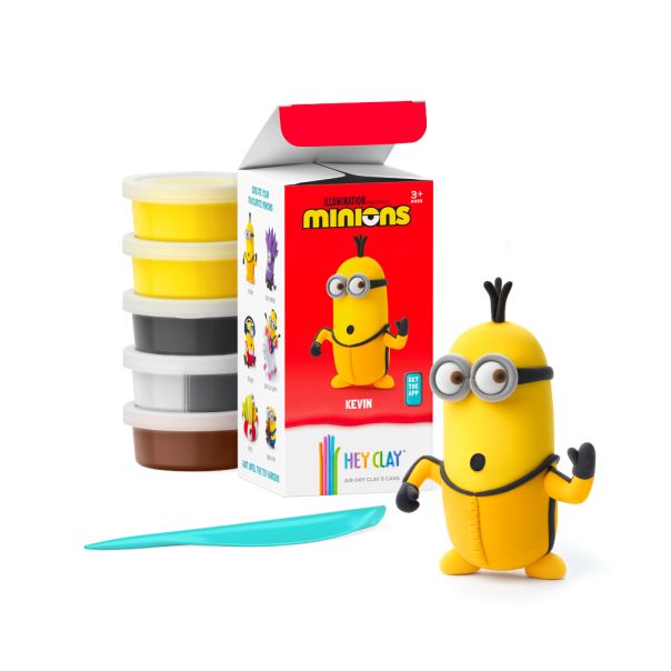 HEY CLAY Glina Minions - Kevin - 5 cans - 26060-1-1