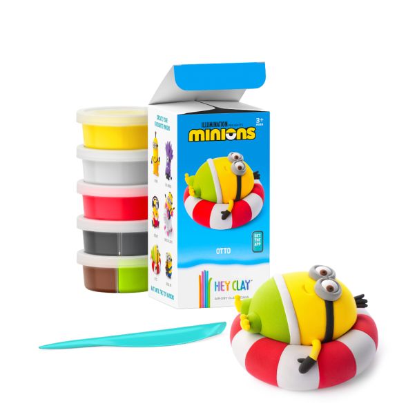 HEY CLAY Glina Minions - Otto - 5 cans - 26059-1-1