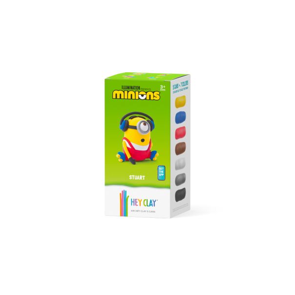 HEY CLAY Glina Minions - Stuart - 5 cans - 26061-1