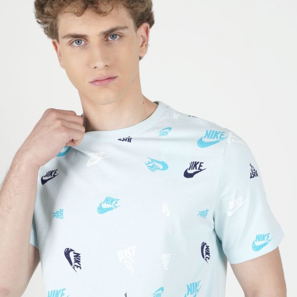 NIKE Majica kratak rukav nsw tee 12mo aop sp25 M - HJ0561-474