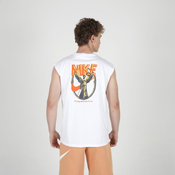 NIKE Majica bez rukava nk tee sl gym life su26 M - HJ3690-100