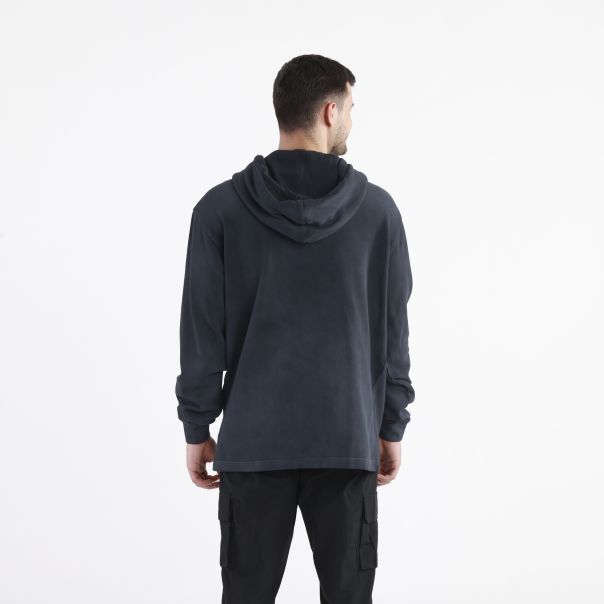 ADIDAS Duks Sa Kapuljacom Ess+ Dye Hoodie     Black/White M - HK7509