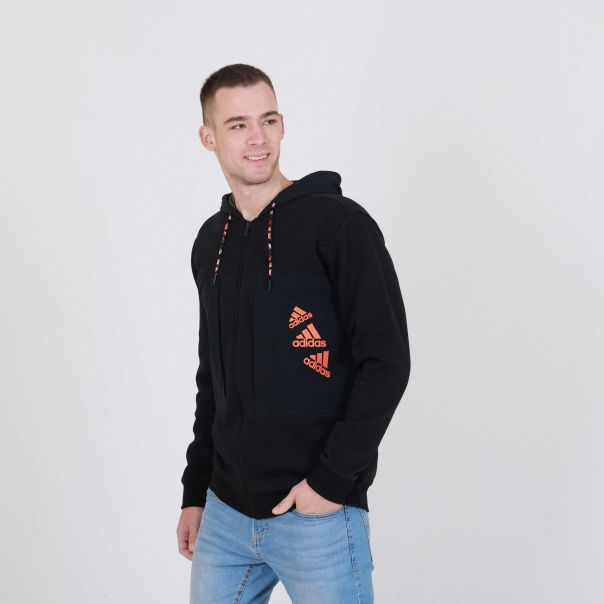 ADIDAS Duks sa kapuljačom m q4 bl fz hd m - HL9380