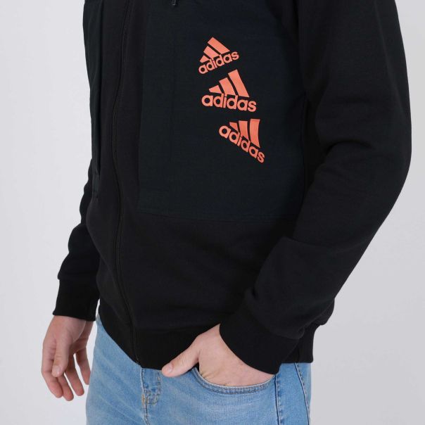 ADIDAS Duks sa kapuljačom m q4 bl fz hd m - HL9380