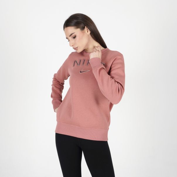 NIKE Duks nsw phnx flc std logo crew W - HM9754-634