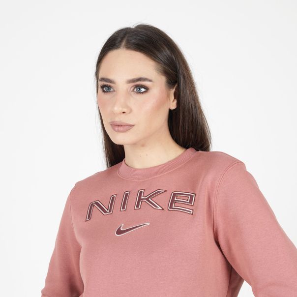 NIKE Duks nsw phnx flc std logo crew W - HM9754-634