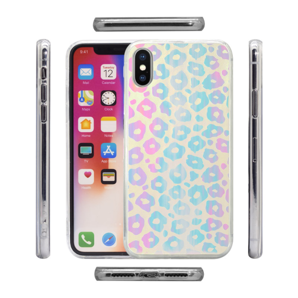 Maska za Samsung J6 Plus/ J610FN (2018) roze Hologram 3D Leopard - 035842