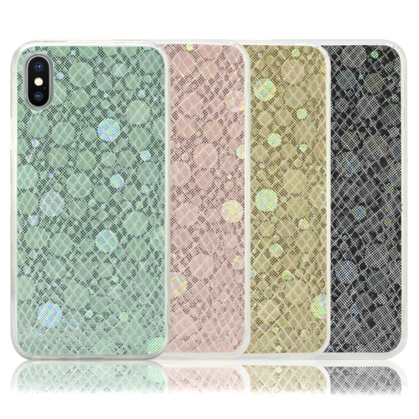 Maska za iPhone XR roze Hologram 3D Snake - 035762