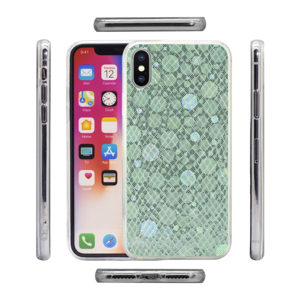 Maska za iPhone XR zlatna Hologram 3D Snake - 035761