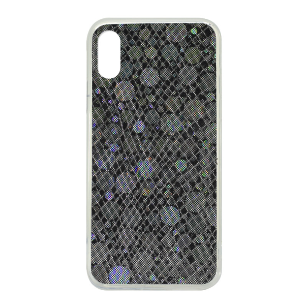 Maska za iPhone XS Max crna Hologram 3D Snake - 035770