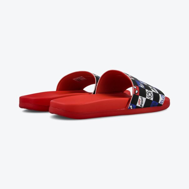 ADIDAS Papuče Adilette Comfort Spiderman K BG - HP7758