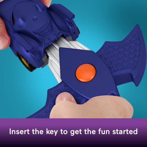 Fisher Price Batwheels auto sa ispaljivačem ljubičasti - EP2889915