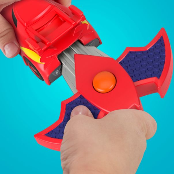 Fisher Price Batwheels auto sa ispaljivačem crveni - EP2889913