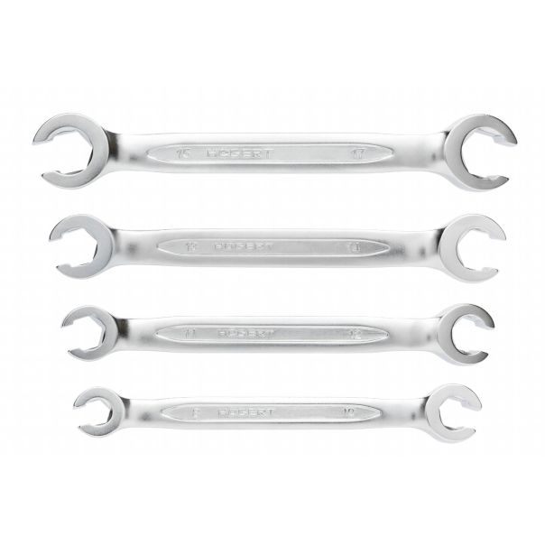 HOGERT Set ključeva okastih 4 kom 8-17 mm otvoreni - HT1W730