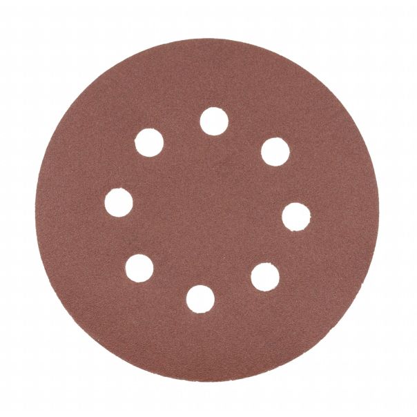 HOGERT Brusni disk čičak fi 125 mm h 8 P40 5 kom - HT8D120