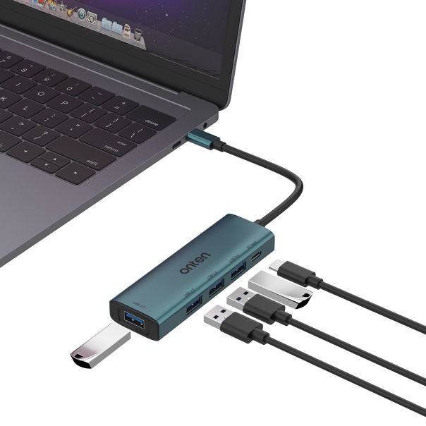 Hub USB Type-C sa 4 porta (3x USB 2.0 + 1x USB 3.0) 16cm (OTN-UC119) Onten - EP2922591