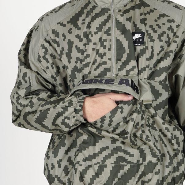 NIKE Duks nk air 1/2 zip jacket aop M - HV0878-320