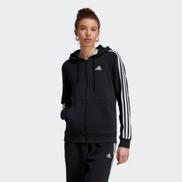 ADIDAS Duks sa kapuljačom 3s fz fl hd W - HZ5743