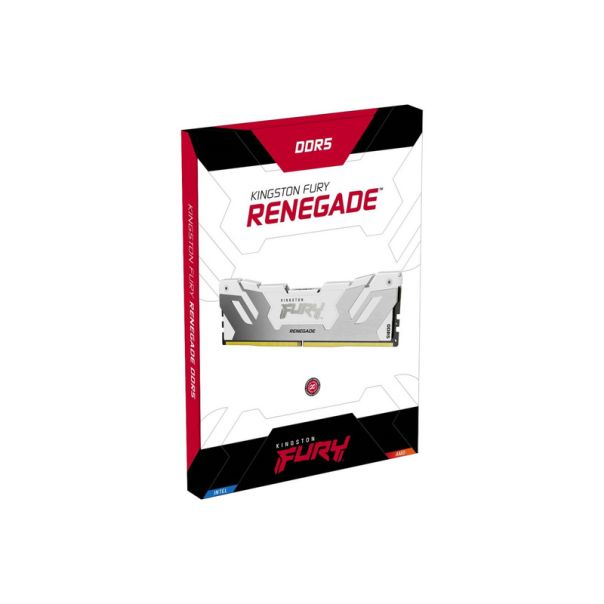 KINGSTON Ram memorija DDR5 16GB 6400MHz DIMM Fury Renegade White XMP CL32 - 162065