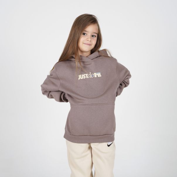 NIKE Duks sa kapuljačom nsw club flc hdy jdi hbr BG - IB2644-214