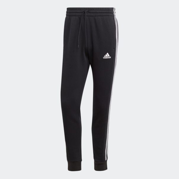 ADIDAS Donji deo trenerke essentials fleece 3-stripes tapered cuff pants M - IB4030