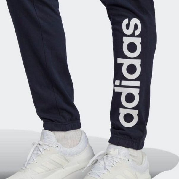 ADIDAS Donji deo trenerke essentials single jersey tapered elasticized cuff logo pants M - IC0056