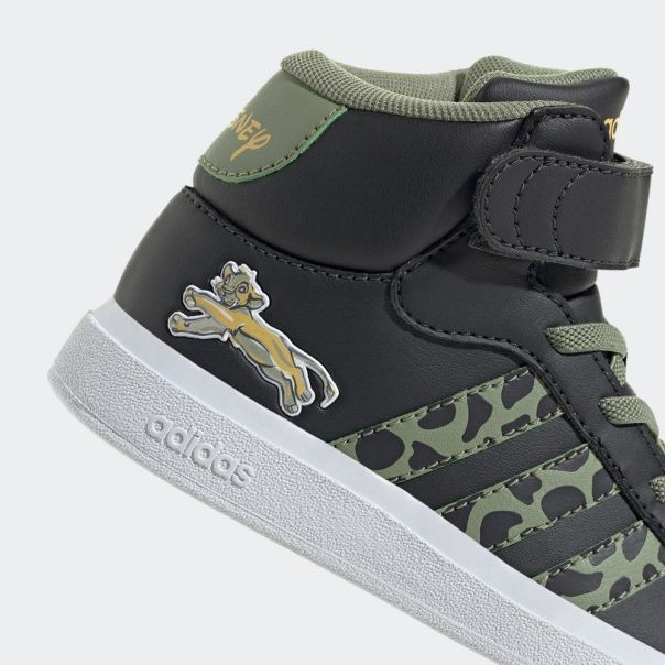 ADIDAS Patike grand court mid lionking k BP - IF4094