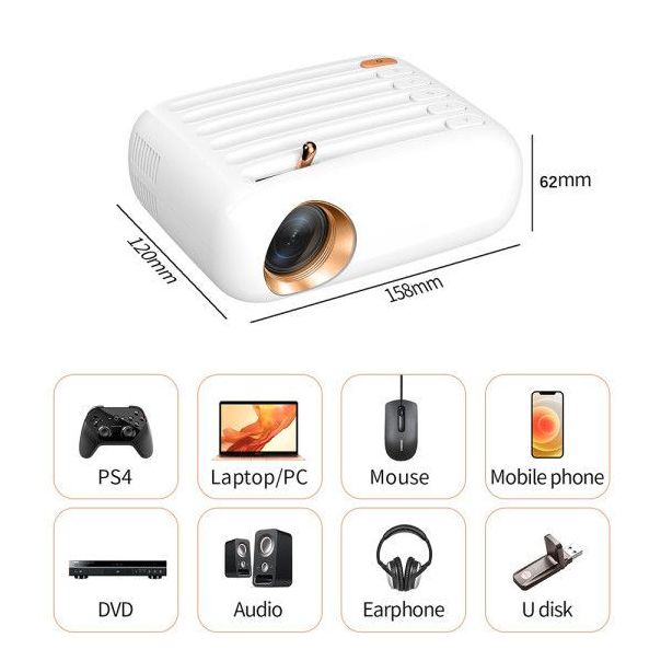 Projektor MAXBOX mini HQ2-A V2 +torba,Android - EP2923199