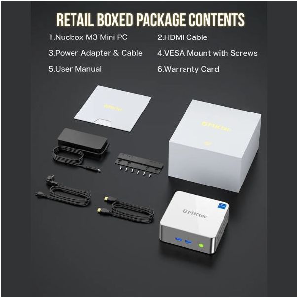 Mini PC GMKTec NucBox M3 Win11Pro - EP2872660