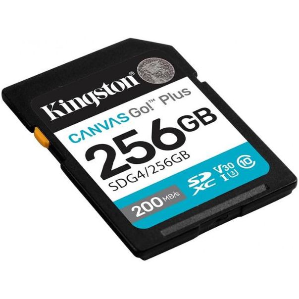 KINGSTON SD Card 256GB Canvas Go Plus SDG4/256GB - 083935