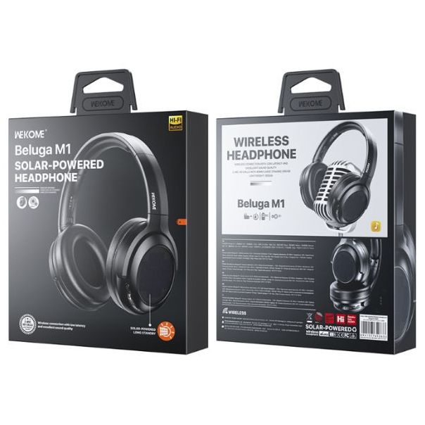 Slusalice WEKOME Beluga M1 Wireless solar White - EP2950269