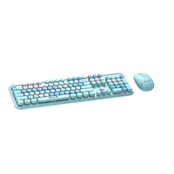 Tastatura i mis Aula AC306 Blue combo, bezicna 2.4G - EP2895574