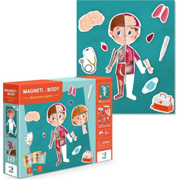 DODO Igra sa magnetima - Ljudsko telo - 104-200220