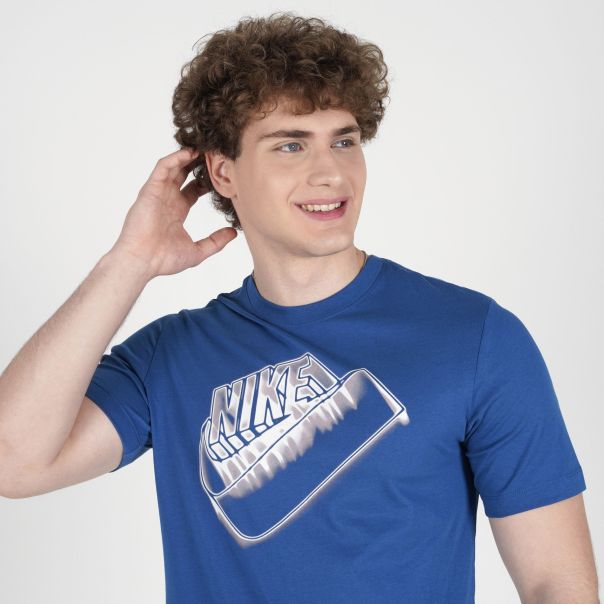 NIKE Majica kratak rukav nsw tee std blur futura M - IH1131-476